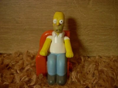 Homer Simpson Sammelfigur Burger King 2008 Sofa Couch Sammler Selten - Bild 1 von 4