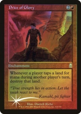 Odyssey  MTG FOIL  Price of Glory Magic - Image 1 of 2