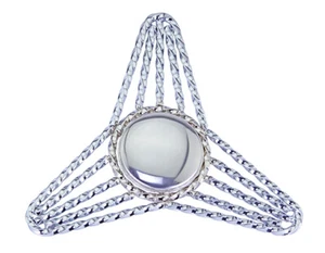 Triangle Twisted Knock Off T/Less Chrome. - Picture 1 of 1