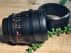 Samyang 85mm T1.5 VDSLR AS UMC II - Canon EF - Imagen 1 de 5