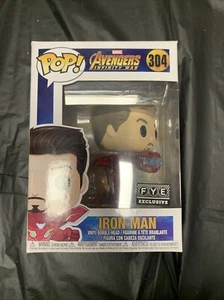 Funko Pop! Vinilo: Marvel - Iron Man (sin máscara) - FYE (exclusivo) #304 - Imagen 1 de 6