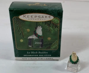 Hallmark Keepsake Ornament, Ice Block Buddies #1, Seal, 2000 - Imagen 1 de 3