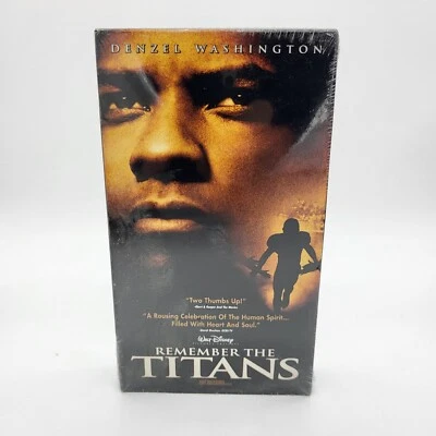 Remember the Titans (VHS, 2001) Factory Sealed,  watermark Denzel Washington  - Image 1 of 3
