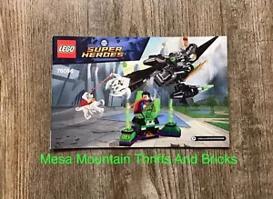 LEGO® DC Super Heroes 76096 Superman & Krypto Team-Up Instruction Manual Only! - Picture 1 of 2