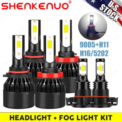 Faros antiniebla LED blancos para Chevrolet Colorado 2016-2018 combo fresco Foto 1 de 4