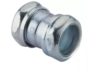 HALEX 3/4 in. Electrical Metallic Tube (EMT) Compression Coupling New! R1 - Picture 1 of 8