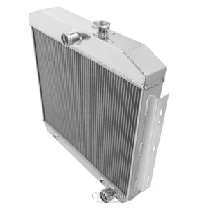 Champion 3 Row Aluminum Radiator CC5057 For 1955-1957 Chevrolet Cars V8 Engines - Picture 1 of 7