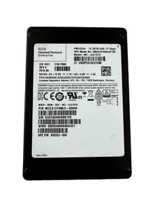 HPE Samsung PM1633a 15.36TB 2.5" SAS SSD 12Gbps/512b/s/Excellent HEALTH 99%-100% - Picture 1 of 14