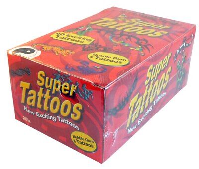 Super Tattoos (200 Pieces In A Display) • 16.85$
