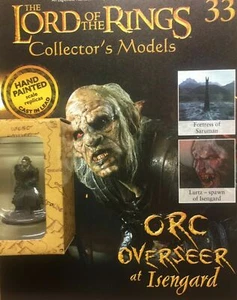 EAGLEMOSS LORD OF THE RINGS COLLECTION - ISSUE 33 ORC OVERSEER AT ISENGARD - Picture 1 of 1