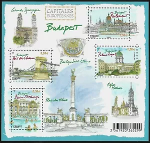2011 France Bloc F4538 ** Bf Capital European Budapest, Hungary - 2011 Sheet MNH - Picture 1 of 1