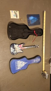 Miniature Electric Fender Guitar W/Case  - 4th Annual Blues Music Festival Promo - Picture 1 of 17
