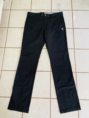 VOLCOM NWT! Men's Black FRICKIN' MODERN STRETCH PANT Chino Pants Sz 32 NEW! - Image 1 of 4