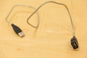 USB to USB Female Socket 25cm - Bild 1 von 3