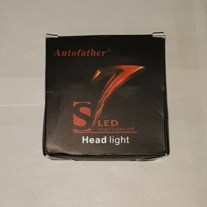 2 bulb set AUTOFATHER H13 (9008) LED HEADLIGHT BULBS 4 SIDE BULBS  2000W uns nib - Picture 1 of 6