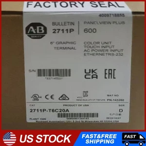 AB 2711P-T6C20A SER D Panelview Plus 600 AB 2711PT6C20A Envío Gratis - Imagen 1 de 4