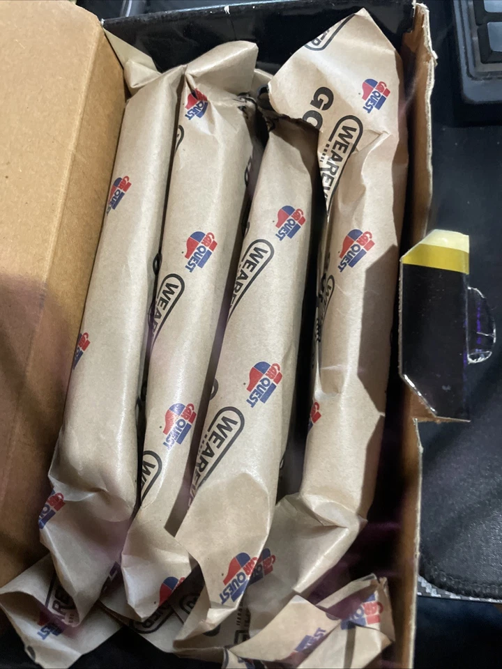 Комплект передних дисковых тормозных колодок премиум-класса золотисто-керамические GNAD503 для Acura, Honda, Isuzu - Изображение 1 из 1