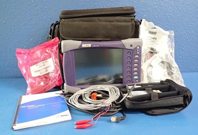 JDSU T-BERD 6000A Cell Site Test Set w/ MSAM C0400 & DS1 SFP E3/DS3/TS-1 PIMs - Image 1 of 4