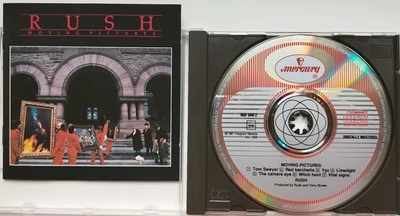 RUSH Moving Pictures CD West Germany rare PDO variant no Target red face Obi - Bild 1 von 4