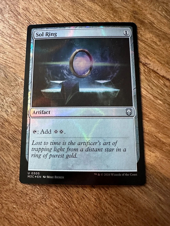 Sol Ring / Sonnenring - RIPPLE FOIL - Modern Horizons 3 - NM - EN - MTG - Magic - Bild 1 von 1