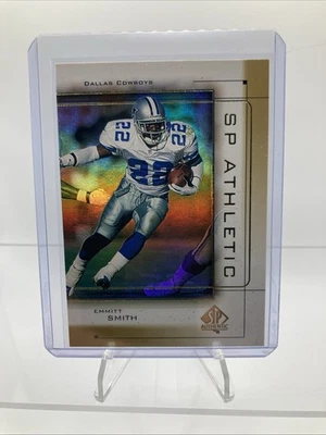 1999 Upper Deck SP Authentic Emmitt Smith #A9 Athletic Card Dallas Cowboys HOF - Image 1 of 4