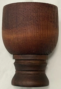 Tazza intagliata "Dacci questo giorno il nostro pane quotidiano amen" in fondo alla tazza 4 1/2"x3 1/4 - Foto 1 di 5
