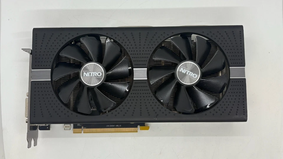 SAPPHIRE NITRO+ RX 580 8G GDDR5 Dual HDMI Graphics Card 11265-01 299-1E366-001SA - Image 1 of 4
