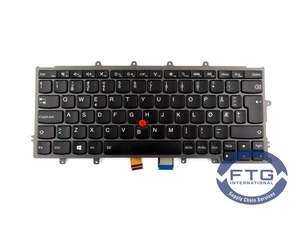 04X0235 Lenovo ThinkPad X240/X250 Norwegian Backlit Keyboard - Picture 1 of 1