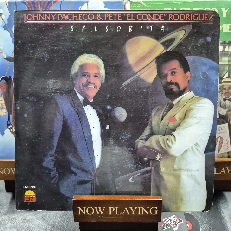 Johnny Pacheco & Pete "Conde" Rodriguez – Salsobita Salsa, Colombia, 1988 🔥🔥🔥 - Image 1 of 4