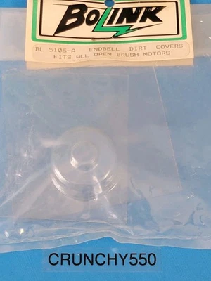 Bolink BL-5105A Brushed Motor Endbell Dirt Covers (2) Vintage RC - Image 1 of 3