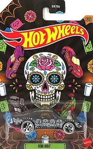 Hot Wheels 1/64 King Kuda schwarz/weiß Miniatur Diecast Auto - Bild 1 von 1