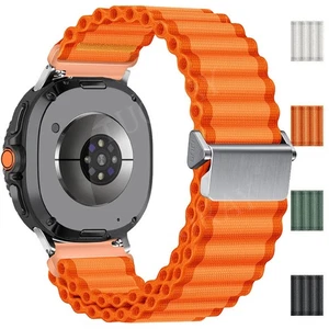 For Samsung Galaxy Watch 8/8Classic/Ultra 47mm 2025 Nylon Loop Strap Watch band - Picture 1 of 44