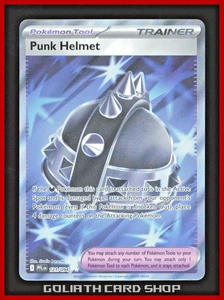 Punk Helmet 121/094 Holo - Me02: Phantasmal Flames Pokémon TCG - Picture 1 of 3