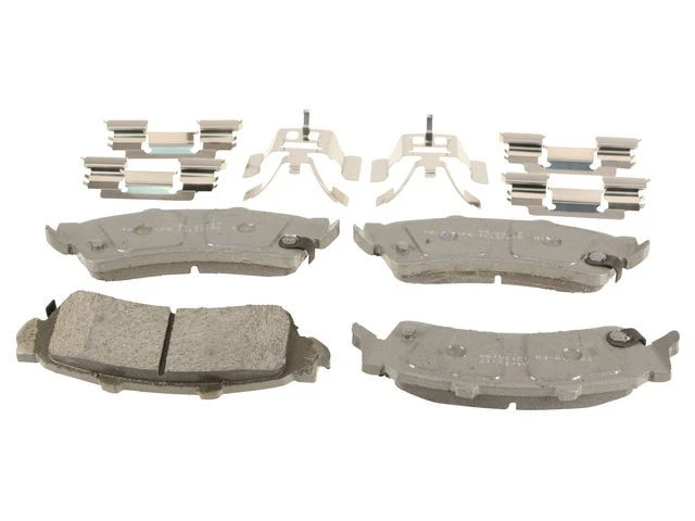Rear Brake Pad Set For 1999-2002 GMC Sierra 1500 2000 2001 JJ971SW - Image 1 of 1