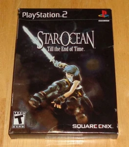 Star Ocean Till The End Of Time PlayStation 2 PS2, Outer Box+Manual NO COVER ART - Picture 1 of 4