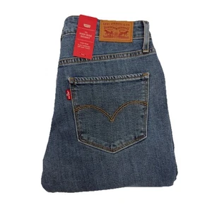 Jeans skinny donna Levis 721 vita alta taglia 29 29x30 NUOVO - Foto 1 di 8