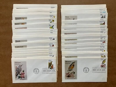 1982 20c State Birds & Flowers 1953-2002 Andrews Cachet FDC Set of (50) 121/2000 - image 1 of 4