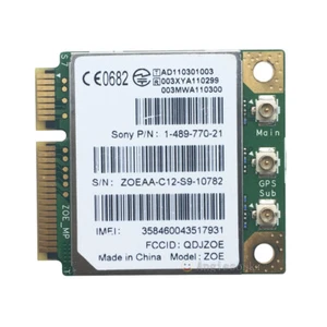 For Sony's Playstation PS Vita,Genuine ZOE 1-489-770-21 3G Module WIFI Card Part - Picture 1 of 5