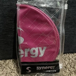 Synergy Silicone Swim Caps 2 Pack - Picture 1 of 3