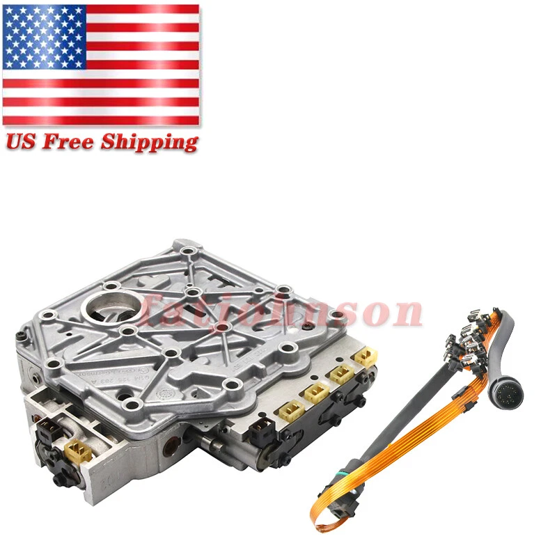 Automatic Transmission Valve Body For VW Jetta Golf Beetle 01M325283A w/ Harness Foto 1 de 4