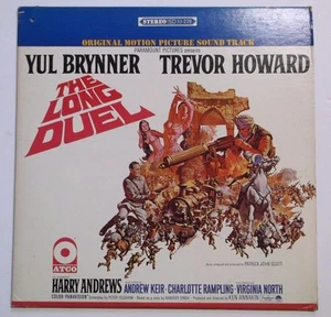 The Long Duel Soundtrack LP VG+ Vinyl 1967 Record YUL BRYNNER SD33-228 Sultan - Picture 1 of 3