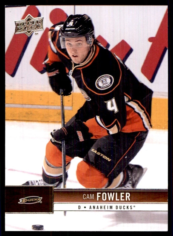2012-13 Upper Deck Cam Fowler Anaheim Ducks #4 - Image 1 of 2