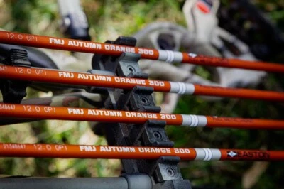 5MM LIMITED EDITION FMJ AUTUMN ORANGE SHAFTS  1 DZ - Image 1 of 2
