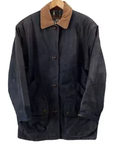 Other Brands Leather Jackets 80S ~ WINLIT Jacket Blouson M Suede Navy Used - Picture 1 of 8