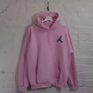 Sudadera con Capucha Rosa Bordada Biggie X Jordan Actual Fact - Imagen 1 de 3