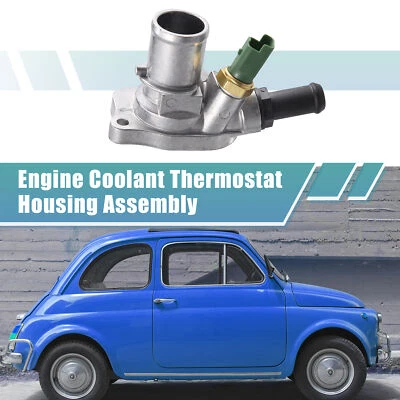Engine Coolant Thermostat Housing Assembly 55202371 for Fiat 500 2007-2020 - image 1 of 4