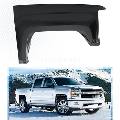 Steel Front Fender Paintable Right Side For 2014-2018 Chevrolet Silverado 1500 - Image 1 of 4