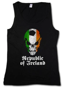 CLASSIC REPUBLIC OF IRELAND IRISH FOOTBALL SOCCER SKULL TANK TOP GYM VEST - Fan - Bild 1 von 2