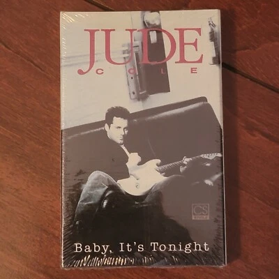 Jude Cole Baby Its Tonight Cassette Single Reprise 19869-4 New Sealed - Image 1 of 2