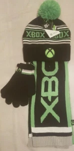 Kids Xbox Official Gear Bobble Hat, Scarf, And Gloves Size S/M (4-8 Years Old) - Picture 1 of 1